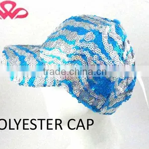 WL-146 100%Polyester Applique White Beads Sparkle Caps Novelties From China thumbnail-1
