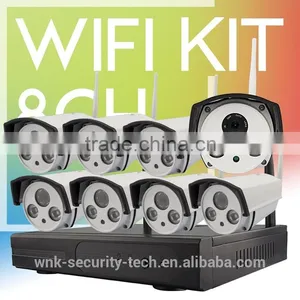 Vitevison CCTV System Optional 1mp 1.3mp Wifi Camera H.264 8ch Wireless Wifi NVR Kit thumbnail-1