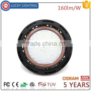 Hanging Hook Base 120 Degree UFO 120w Led Highbay Light thumbnail-4