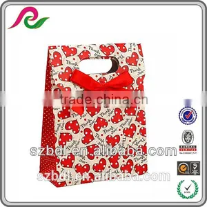 Wonderful Designed China Custom Printe Jewelry Bag Paper Purse Gift Bag thumbnail-1
