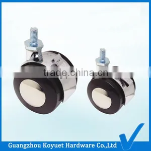 Modern Wholesale Factory Directly Free Sample Metal Screw Brake Normal Furniture Caster and Wheel thumbnail-1