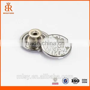 Hot Sale Classical Snap Buttons for Garment Jeans Buttons and Rivets thumbnail-1