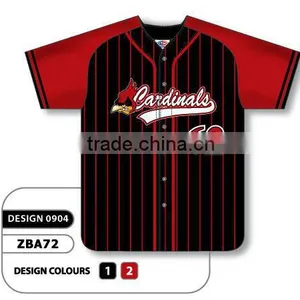 SUBLIMATED BASEBALL JERSEY thumbnail-5