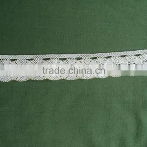 Embroidery Machin Pattern Cotton Lace / High Quality Lace Design thumbnail-1