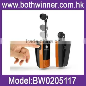 Retractable Bluetooth Headset With Buzzer thumbnail-1