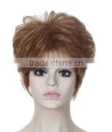 6" Short Curly Wigs African American Wig For Black Women Heat Resistant thumbnail-1