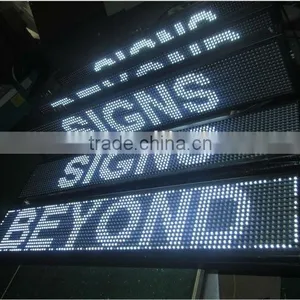 Taxi Signs /led Speed Sign P10 Single Yellow Led Board / P10 Led Moving Sign/single Color Led Moving Sign Display thumbnail-1