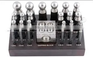 Dapping Block Punch Set for Jewellary Making Tools thumbnail-5