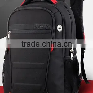 2016 Solid Color Classic Waterproof Backpack thumbnail-1