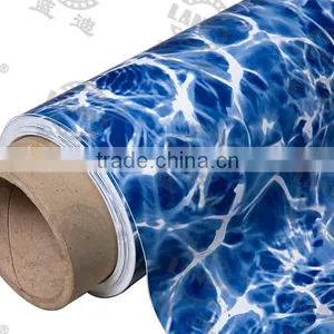 Artistic Amazing Mildew Proof Anti-slip Pool Liner Vinyl thumbnail-2