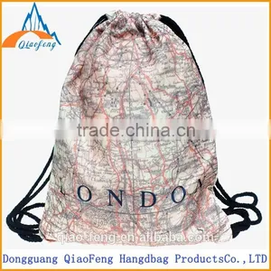 Strong Drawstring Backpack Bag/funny School Bags thumbnail-2