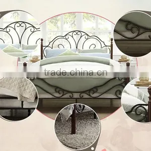 Iron Bed Parts Antique Iron Unfolding Bed Wrought Iron Bunk Bed thumbnail-3