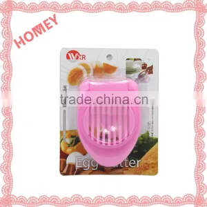 Plastic Egg Cutter With Piercer Keeps the Egg From Rolling off thumbnail-1