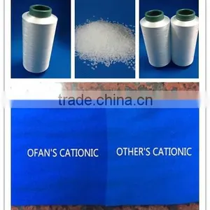 Melange and Heather Effect Yarn / Easy Dye Cationic Polyester Yarn / Cationic Dyeable Yarn thumbnail-1