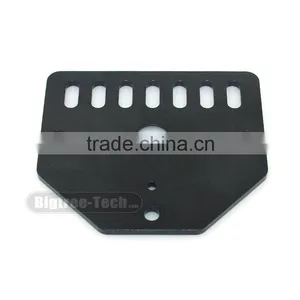 Black Color CNC&Kossel Threaded Rod Plate - NEMA 23 Stepper Motor for Openbuilds for V-Slot With 80*72*3mm 3D0271 thumbnail-3