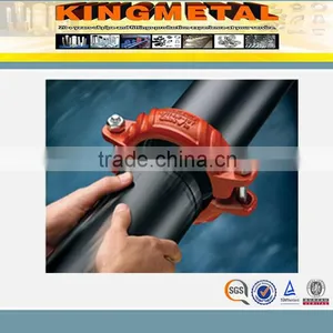 EM UL Dn25-300 JIS Grooved Rigid Coupling thumbnail-3