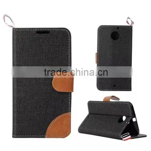 Retro Vintage PU Leather Flip Wallet Cover For Motorola Moto X+1 XT1085 thumbnail-1
