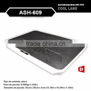 Alseye HA201 Manufacturer Mini Laptop Cooler Pad USB Cooling Pad 2 Fans for Notebook Supplier's Choice thumbnail-1