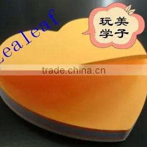 Memo Pad Hot Selling Promotional Sticky Notes Multycolor Heart Shaped Sticky Notes thumbnail-5