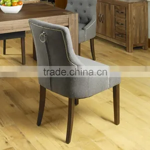 DC-2511 Solid Wood Legs Dining Chair thumbnail-3