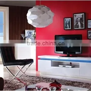 TV-2318 Mayfair Colour Effects White High Gloss TV Unit thumbnail-3