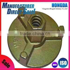 Formwork Cast Nut Galvanzied Wing Nut With Stiffeners thumbnail-1