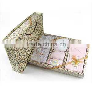 Luxury Gift Packaging Funny New Born Baby Clothes Box thumbnail-1