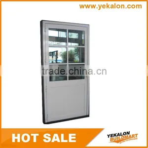 Elegant White Economical Oman Casement Door With Tempered Glass From China Supplier thumbnail-1