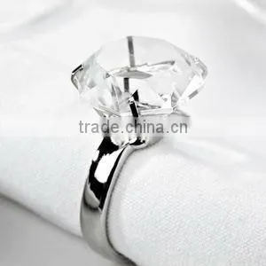 Wedding Table Crystal Napkin Ring Holder thumbnail-1
