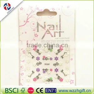 Hot Sale DIY Designs Nail Art Beauty Flower Water Stickers Nail Decals Nail Decoration Tools thumbnail-1