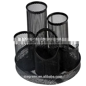 Mesh Pencil Pot Organizer Compartments thumbnail-1