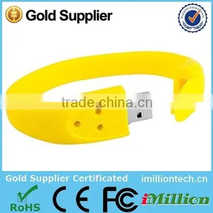 New Bracelet USB Flash Drive/soft Silicone USB/1GB-64GB Wristband USB Flash Drive thumbnail-1