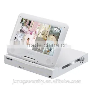 All in One 10.1 Inch LCD Monitor HDMI P2P CCTV Security 8CH NVR thumbnail-5