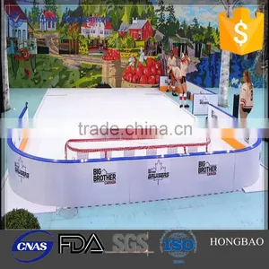 Plastic Boards Synthetic Ice Rink For Roller Skating Ground And Barrier/low Price Artificialice Rink/synthetic Ice Rink thumbnail-6