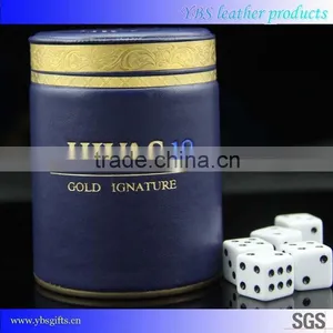 China Supplier Hot-selling Leather Dice Cup and Dice Tray thumbnail-1