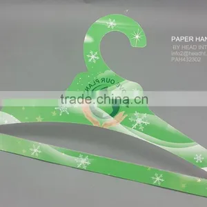 High Loading Eco-friendly Recycled Paper Clothes Hanger Cardboard Hanger thumbnail-4
