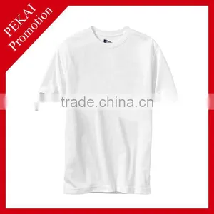 Custom Wholesale in China Promotional Bulk Wholesale White T-shirt thumbnail-1
