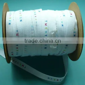 2012 Printed Cloth Grosgrain Ribbon for Garments thumbnail-1
