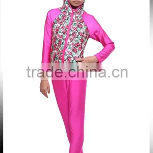 Girl Muslim Swimwear Child Swimsuit Islamic Swimwear For Kids Islamic Clothing One Piece thumbnail-5