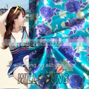 Chlorine Resistant Swimwear Fabric Floral Print Swimwear Fabric thumbnail-1