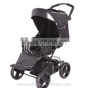 Baby Stroller With EN1888 /China Manufacturer Portable Comfortable Baby Stroller With Big Wheels thumbnail-1