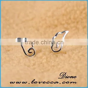 Free Shipment Women Pure Silver Leaf Earring Setting Wholesale Factory Supplier thumbnail-4