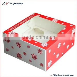 Custom Printed Cake Boxes/ Handmade Boxes for Cake / New Design Cake Paper Boxes for Christmas Holiday Wholesale thumbnail-1