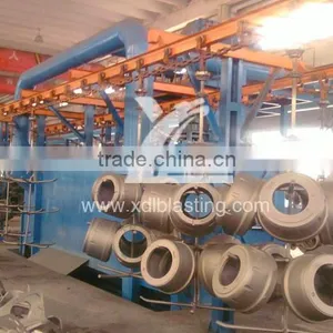 SXQ385-4 Suspended Chain Shot Blasting Machine Ordered by British Customers thumbnail-1
