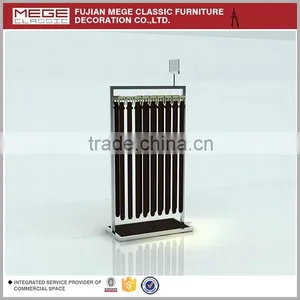 Custom Made Leather Belt Rack Display With Hanging Hooks thumbnail-4