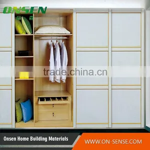 Wholesale China Factory Aluminum Framed Sliding Door Wardrobe With Express thumbnail-5