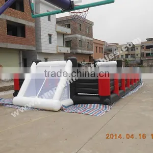Cheap Football Field,PVC Human Foosball,commercial Inflatable Soccer Pitch for Babyfoot thumbnail-4