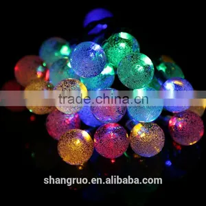 Christmas Led Crystal Magic Ball Light Festival Ball Light Solar Led Garden Ball Light thumbnail-1
