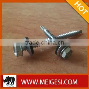 HEX WASHER HEAD SELF-DRELLING SCREW WITH EPDM (DIN7504-K) thumbnail-1
