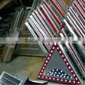 Solar Road Work Ahead Signage, Automatically Lighting Traffic Signs for Road Construction thumbnail-6